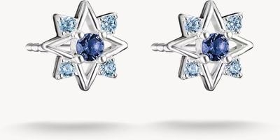 Thomas Sabo Star Stud Earrings with blue stones H2380-166-1
