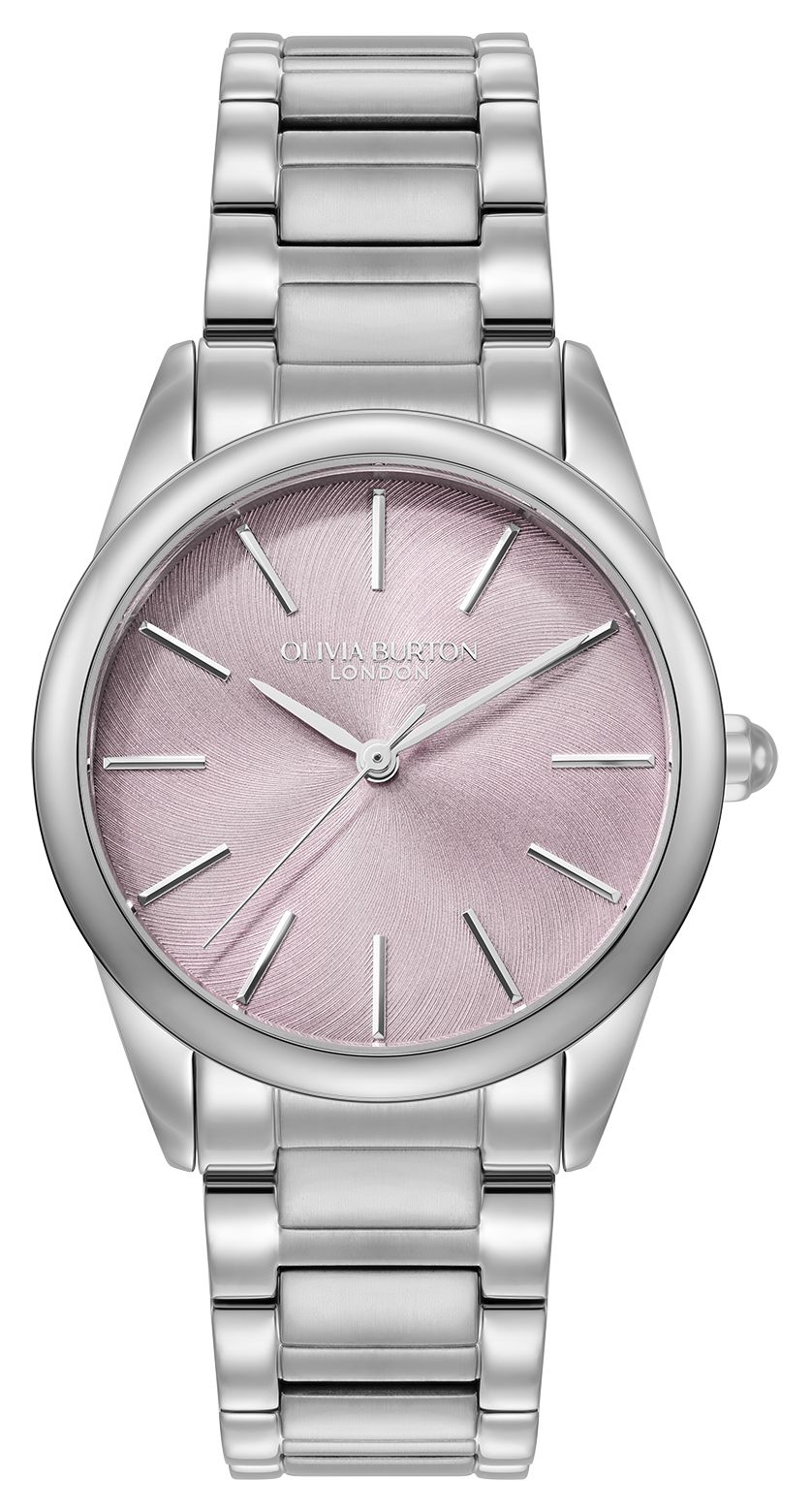 Olivia Burton 24000238 Glowful (34mm) Pink Dial / Stainless Watch