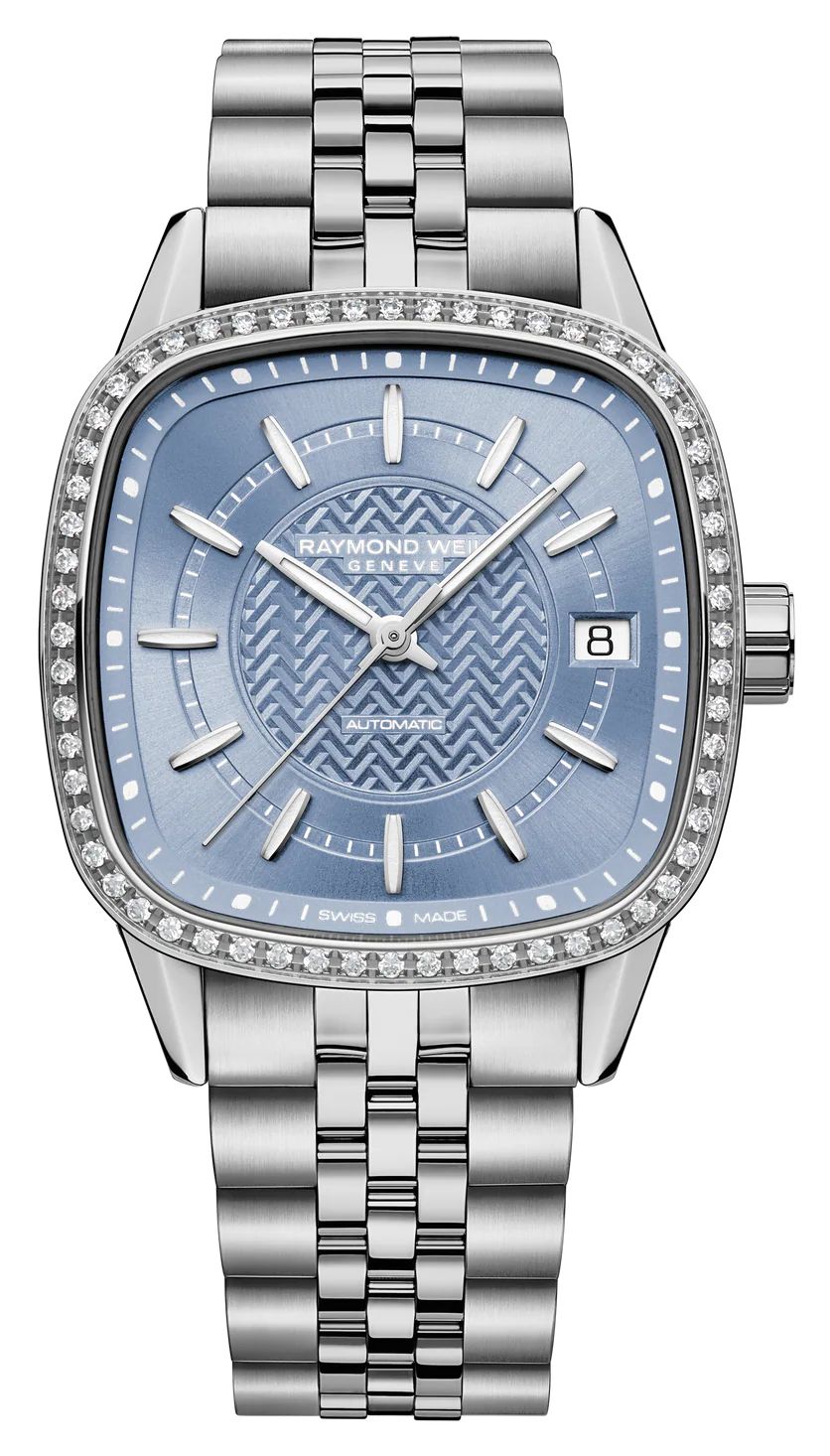 Raymond Weil 2490-STS-50061 Freelancer Cushion Automatic 60 Watch
