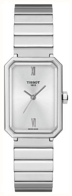 Tissot SRV Quartz (21.8mm) Silver Sunray Dial / Stainless Steel Bracelet T1601101103300