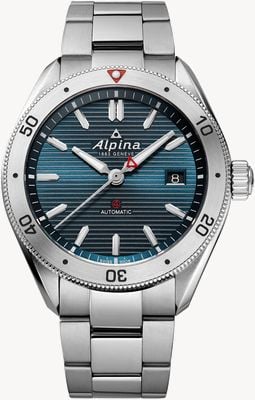 Alpina Alpiner 4 Automatic (40mm) Blue Sunray Dial / Stainless Steel AL-525NS4AQ6B