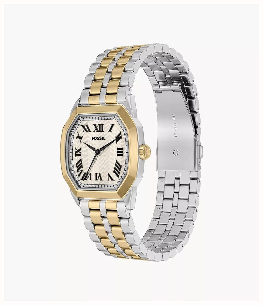 Fossil Harlow 33 mm Three-Hand Two-Tone Stainless Steel Watch FS6212 - alternate view 5