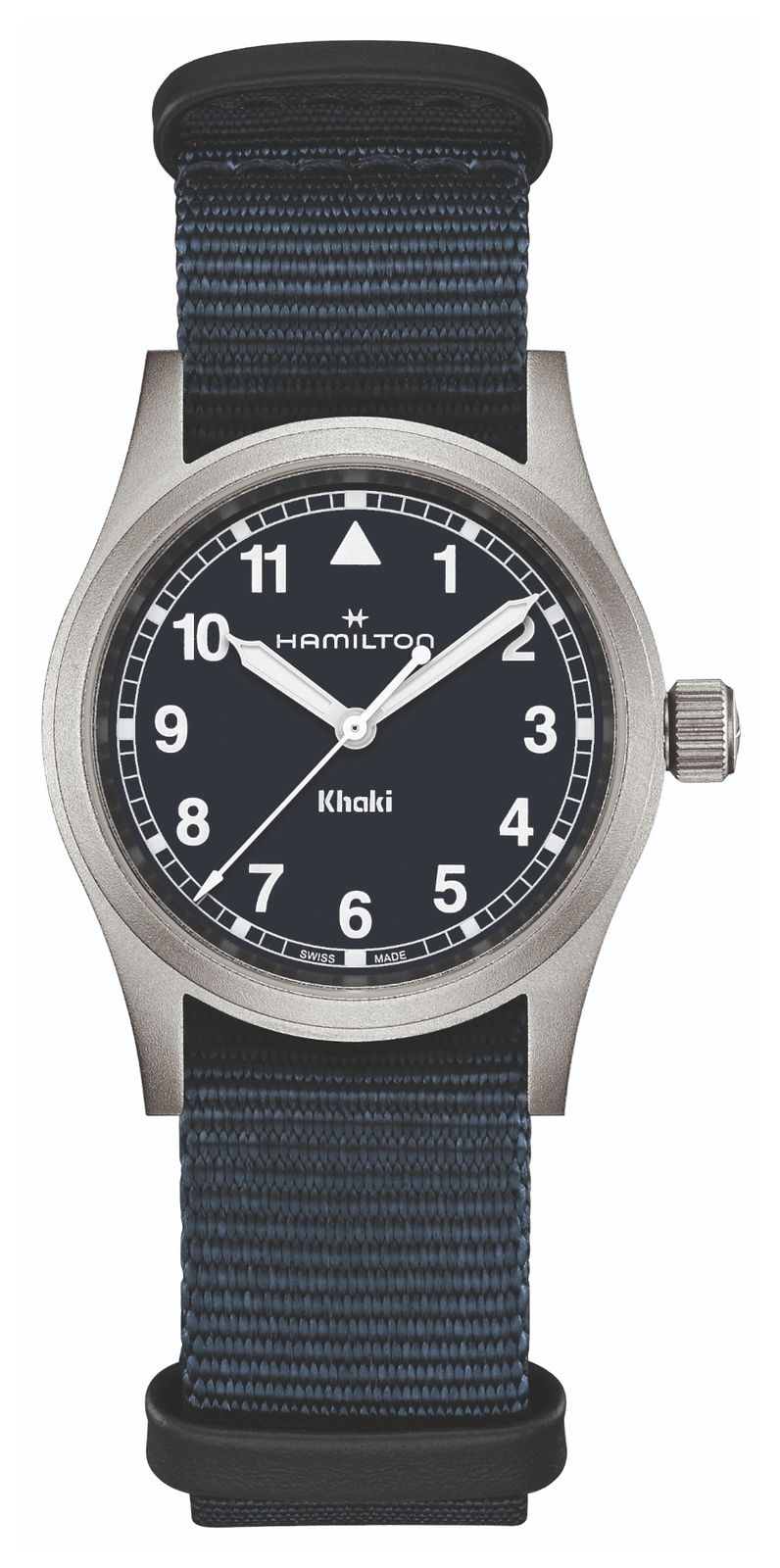 Hamilton H69301940 Khaki Field Quartz (33mm) Blue Dial / Watch