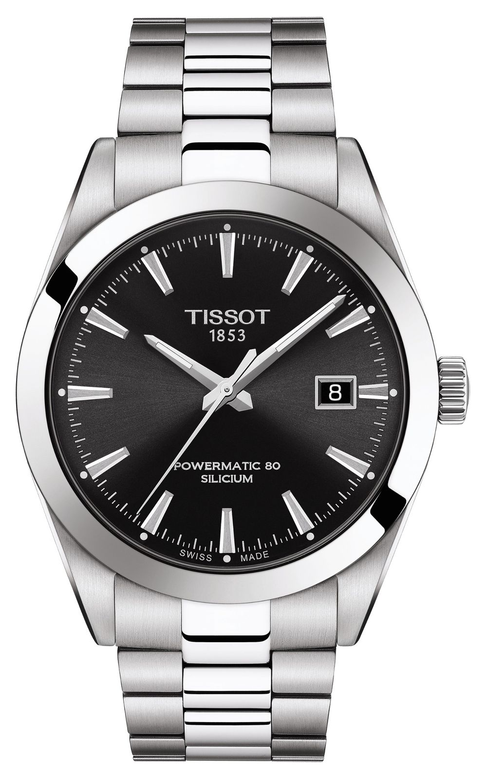 Tissot T1274071105100 Gentleman Powermatic 80 Silicium (40mm Watch