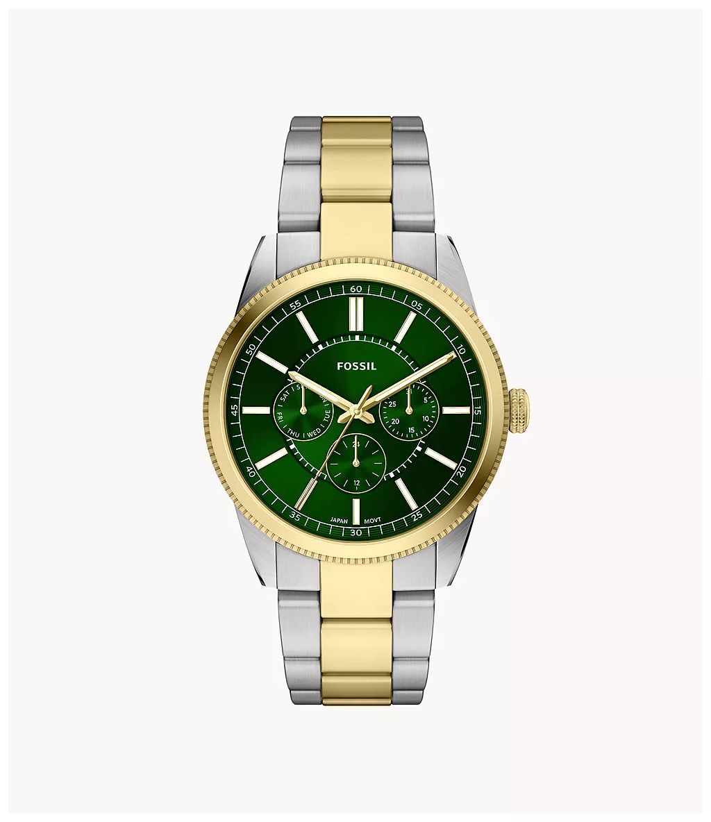 Fossil FS6177 Pearson 42 mm Multifunction Two-Tone Stainless Watch