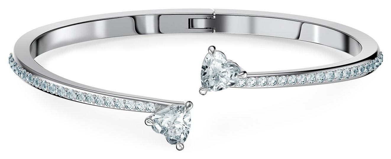 Swarovski 5518814 Attract Soul Heart | Bangle | Rhodium Jewellery