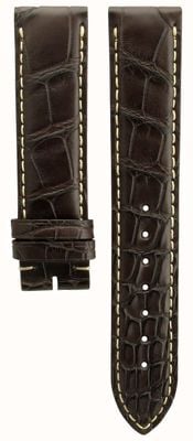 LONGINES Matt Brown Alligator Strap Only 19mm/no Clasp L682119977