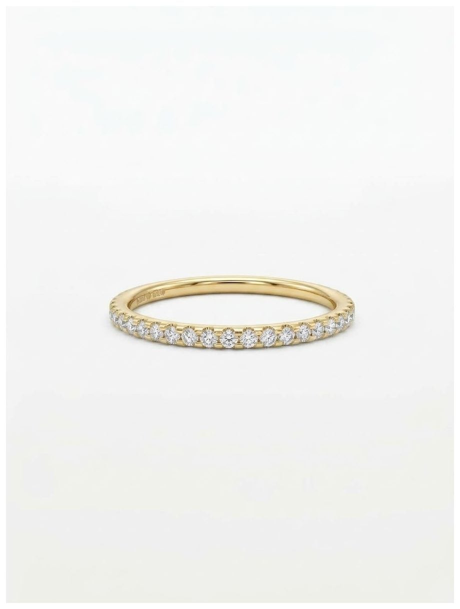 GEMEX HET1973 0.25ct Round Brilliant Natural Diamond 18ct Jewellery