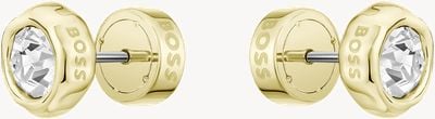 BOSS Jewellery Studs For Everyone Gold-Tone earrings with crystal core 1580851