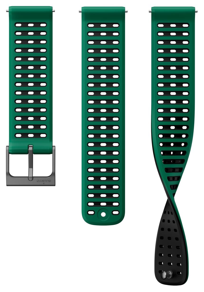 Suunto SS051218000 Athletic 9 Pine Green Silicone Strap - Watch