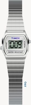 Timex Teeny Tiny Timex endorsed by Dimepiece (20mm) Digital Dial / Stainless Steel Bracelet TW2Y46500