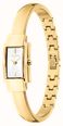 Calvin Klein Moderne Quartz (15mm) Silver Sunray Dial / Gold PVD Bangle Bracelet 25100184 - alternate view 2