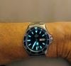 Customer picture of Orient Mako III Mechanical (42mm) Blue Dial / Stainless Steel RA-AA0002L19B