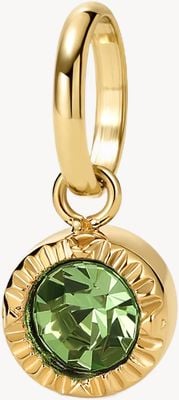 D.LOUISE Mini Bezel Birthstone August/Peridot CH-40-08