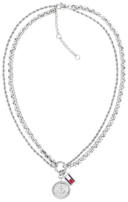 Tommy Hilfiger Women's Silver Pendant Necklace Charms 2781023