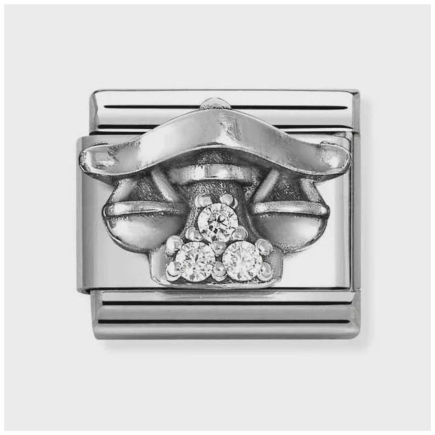 Nomination 330326/07 Classic Libra Sterling Silver Charm Jewellery