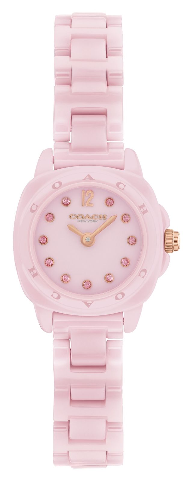 Coach 14504663 KITT 21mm pink ceramic ladies watch