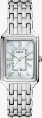 Fossil Raquel (26mm) Mother-of-Pearl Dial / Stainless Steel Bracelet ES5306