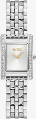 BOSS LUCY PRECIOUS (18.5mm) Silver Dial / Stainless Steel Bracelet 1502816