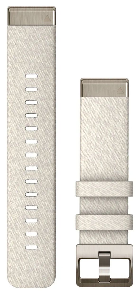 Garmin 010-13279-08 QuickFitÂ® 20 Strap Only Cream Heathered Watch