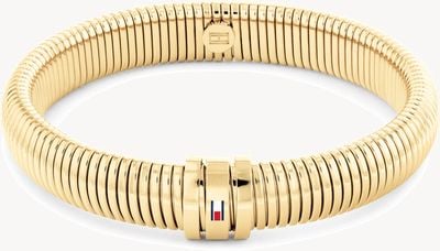 Tommy Hilfiger Women's Stretch Bracelet Gold-Tone 2780995