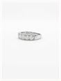 1.50ct Round Brilliant Natural Diamond 18ct White Gold Half Eternity Ring JM5450 - alternate view 2