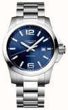 LONGINES Conquest Quartz (43mm) Sunray Blue Dial / Stainless Steel L37604966