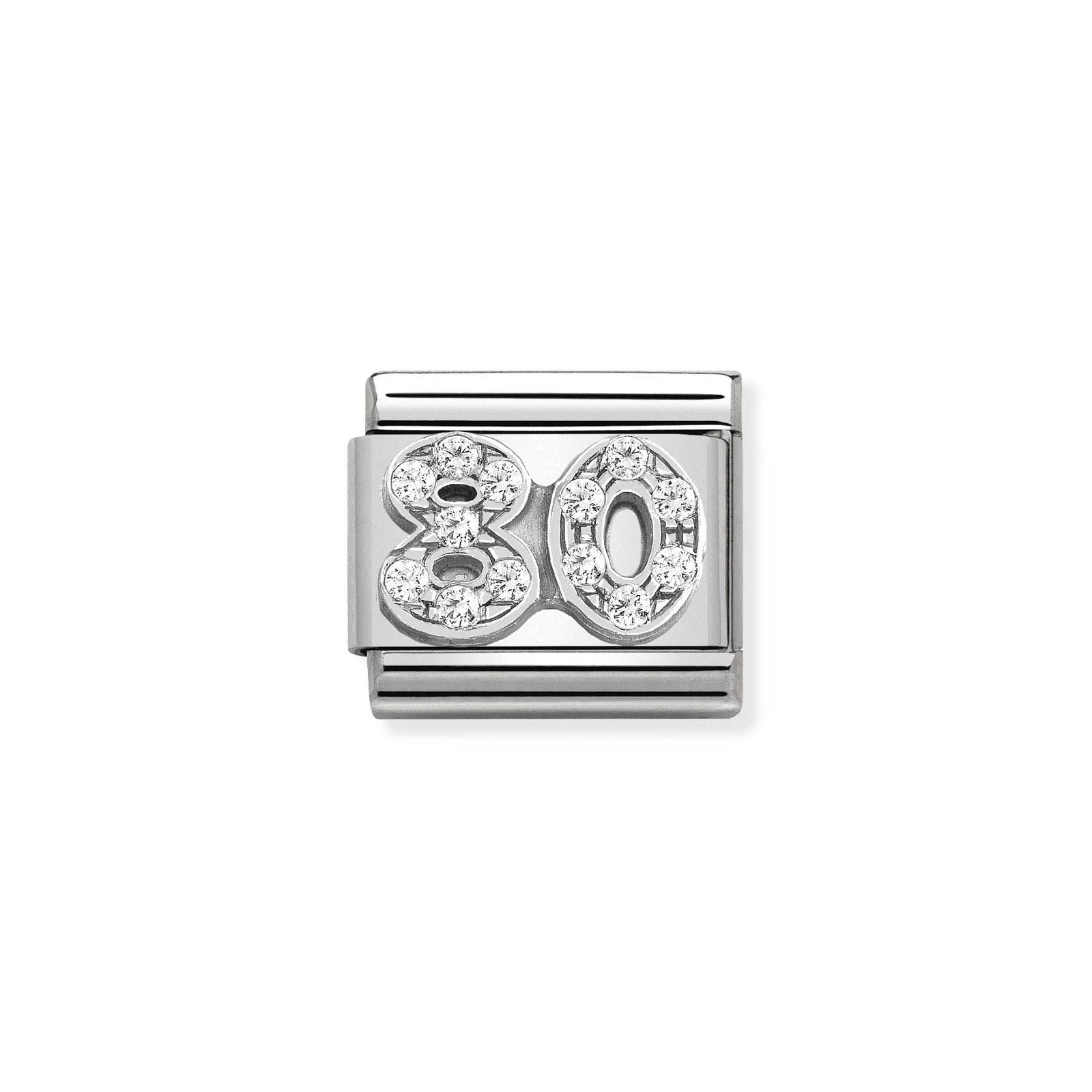 Nomination 330304/34 Classic 80 Sterling Silver & Steel Jewellery