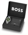 BOSS Principle Grand Prix Stainless Steel Green Dial Watch Gift Set 1570202 - alternate view 5