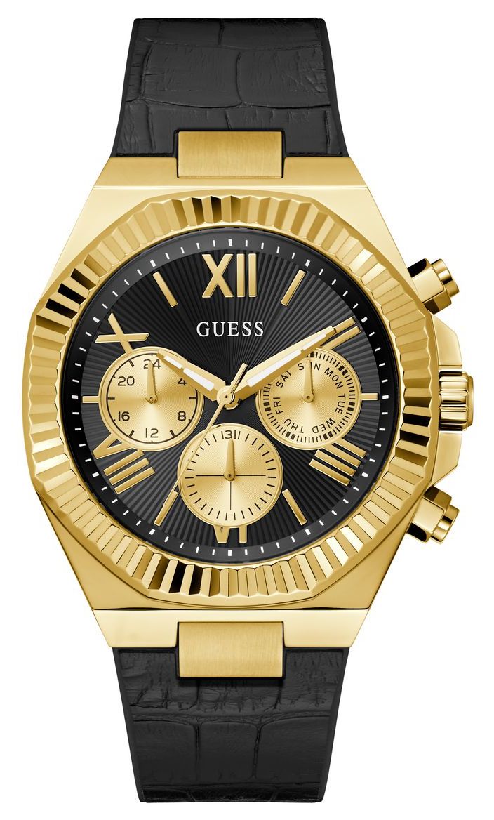 Guess GW0791G3 EQUITY Multifunction (44mm) Black Sunray Dial Watch