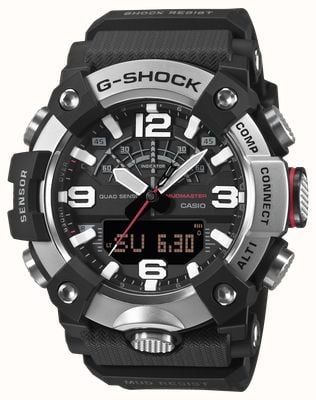 Casio Master-of-G Mudmaster (51.3mm) Dual-Display / Black Resin Band GG-B100XM-1AER