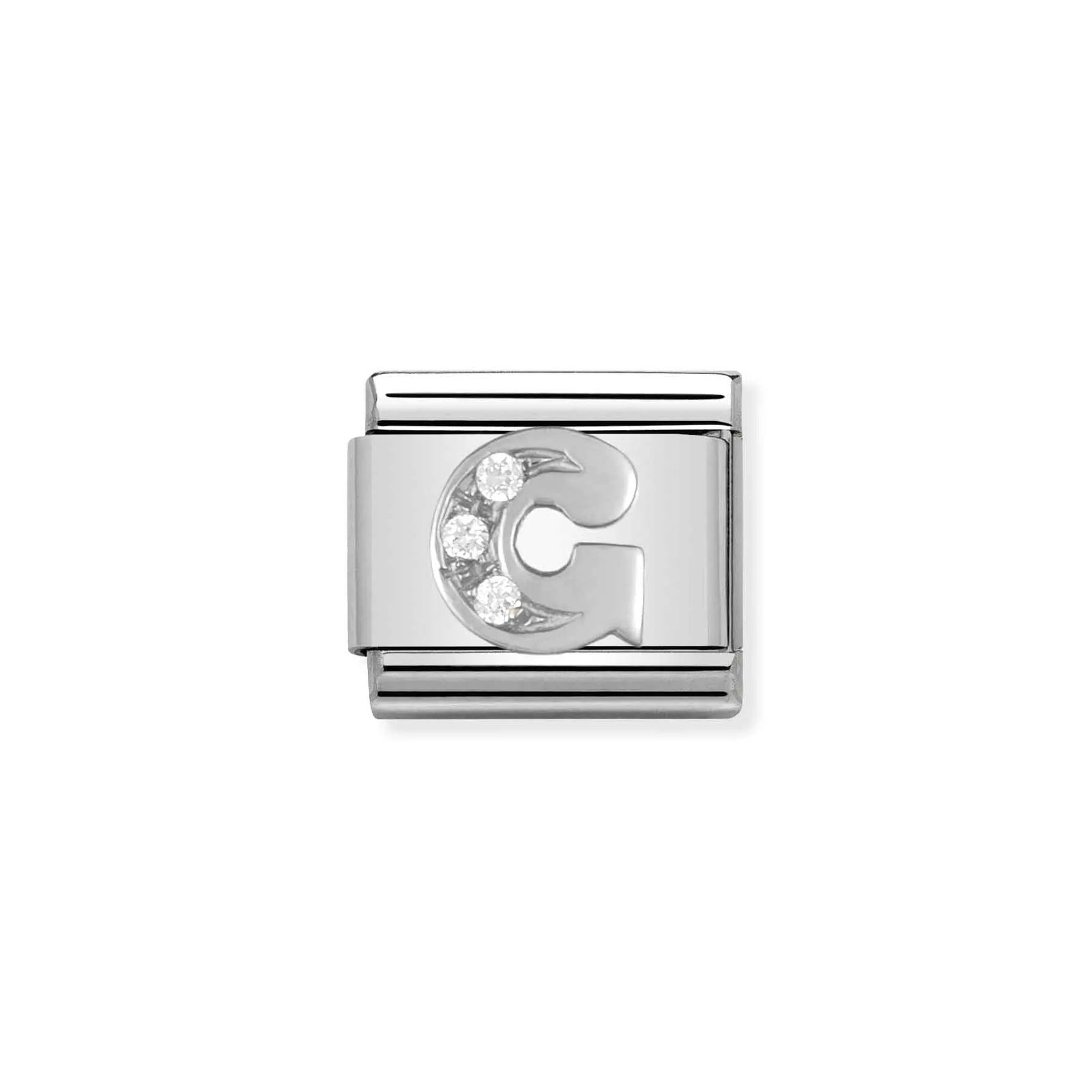 Nomination 330301/07 Classic Letter G Sterling Silver & Jewellery