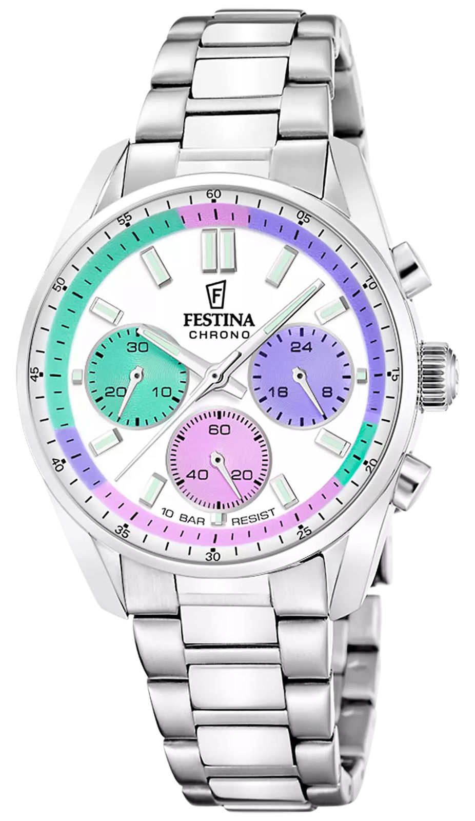Festina F20753/5 Boyfriend Quartz Chronograph (37.5mm) Multi Watch