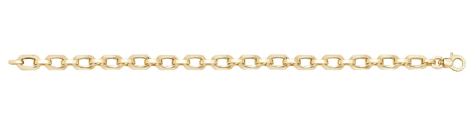 Treasure House BR616 Women's 9ct Yellow Gold 7.5 Inches Jewellery