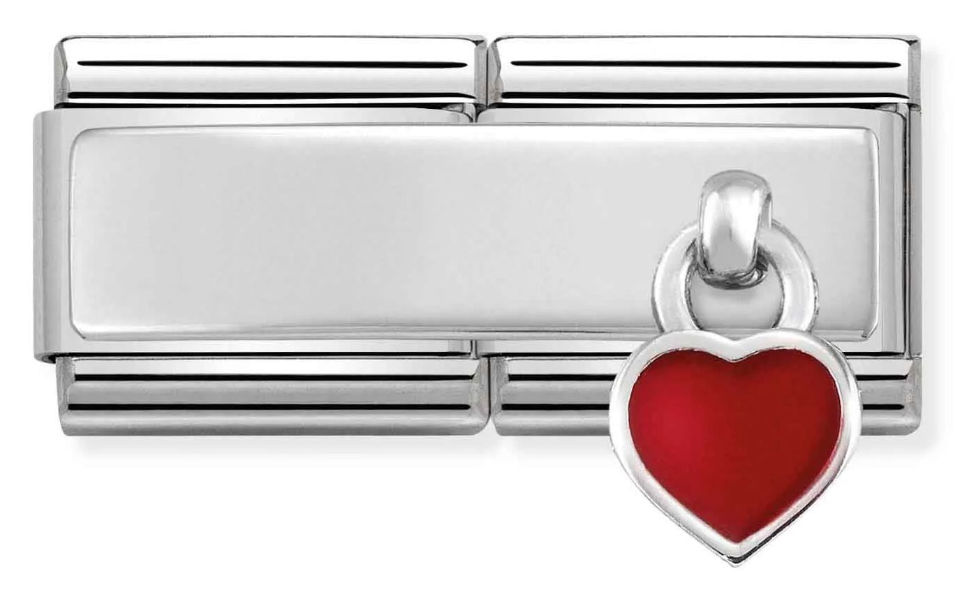 Nomination 330780/03 Classic DOUBLE ENGRAVED Steel And Jewellery
