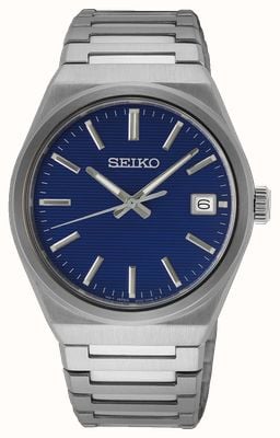 Seiko Classic 6N52 Quartz (39mm) Blue Dial / Stainless Steel Bracelet SUR555P1