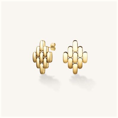 Rosefield Jewellery Legacy Gold Plated Stainless Steel Earrings JELEG-J890
