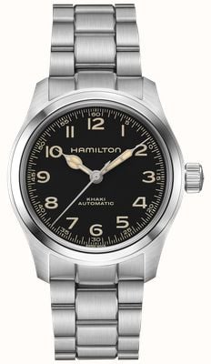 Hamilton Khaki Field Murph Automatic (38mm) Black Dial / Stainless Steel Bracelet H70405130