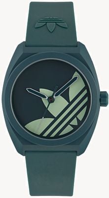 Adidas PROJECT THREE (42mm) Green Dial / Green Bio-Resin Strap AOST25541