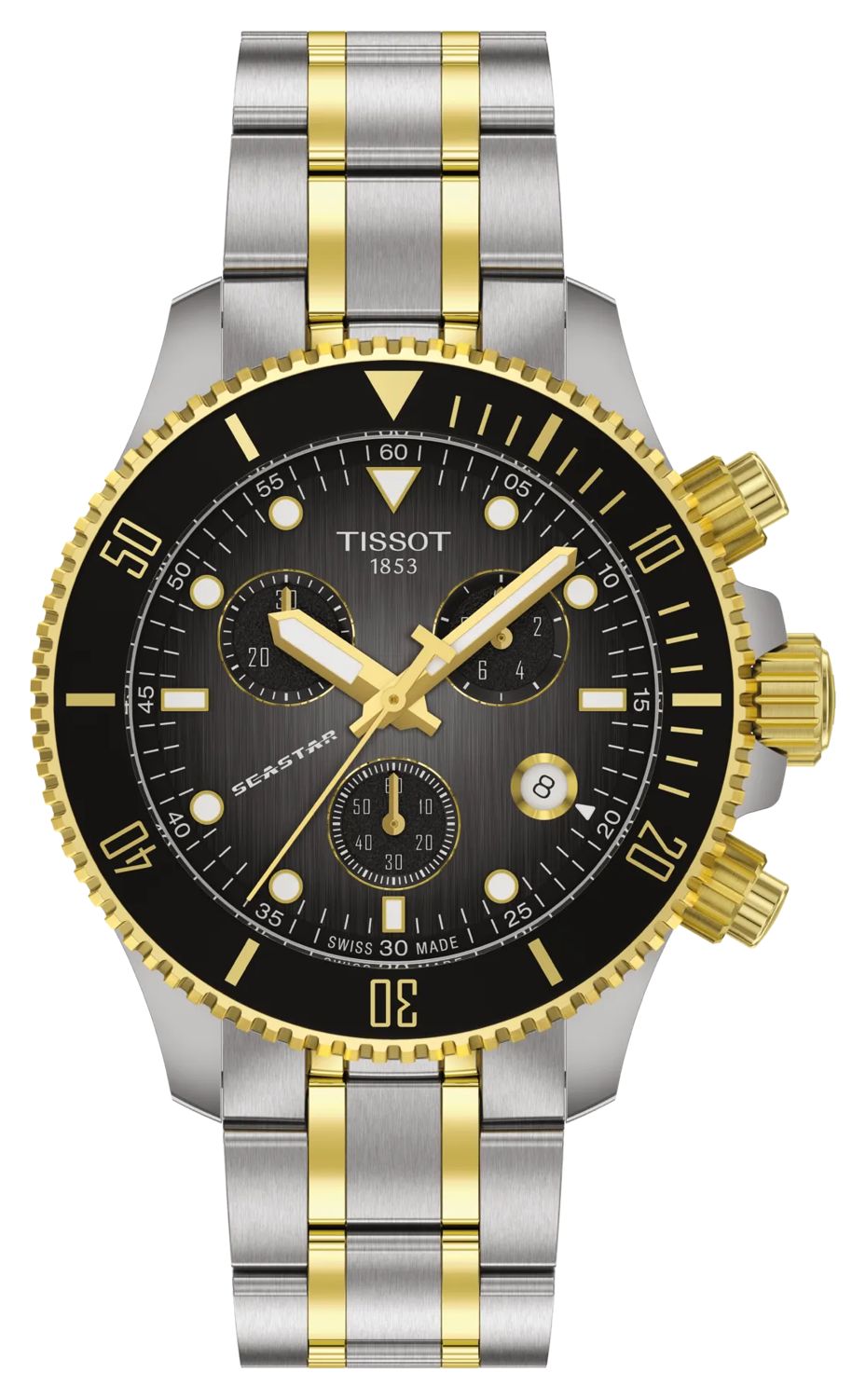 Tissot T1202172206100 Seastar 1000 Quartz Chronograph (38mm Watch