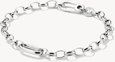 Thomas Sabo Thomas Sabo X Hello Kitty Charm L19 Silver Connect Bracelet C1202-M02-21-L19