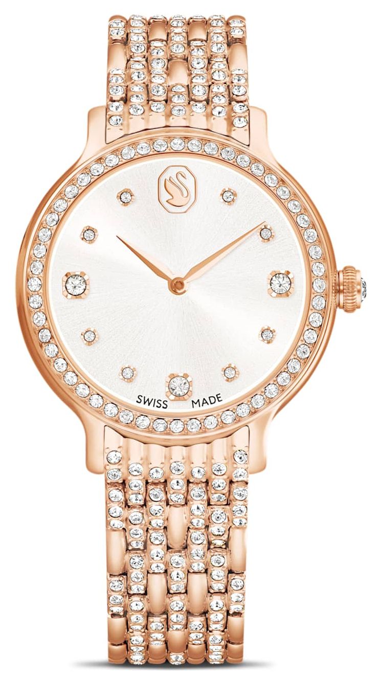 Swarovski 5713883 Imber (31mm) Silver Sunray Dial / Crystal- Watch
