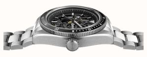 Ingersoll THE BUCK Automatic (43mm) Black Skeleton Dial / Stainless Steel Bracelet I18001 - alternate view 3