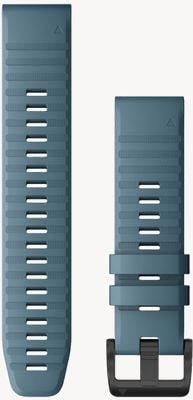 Garmin QuickFit 22 Watch Strap Only, Lakeside Blue Silicone 010-12863-03