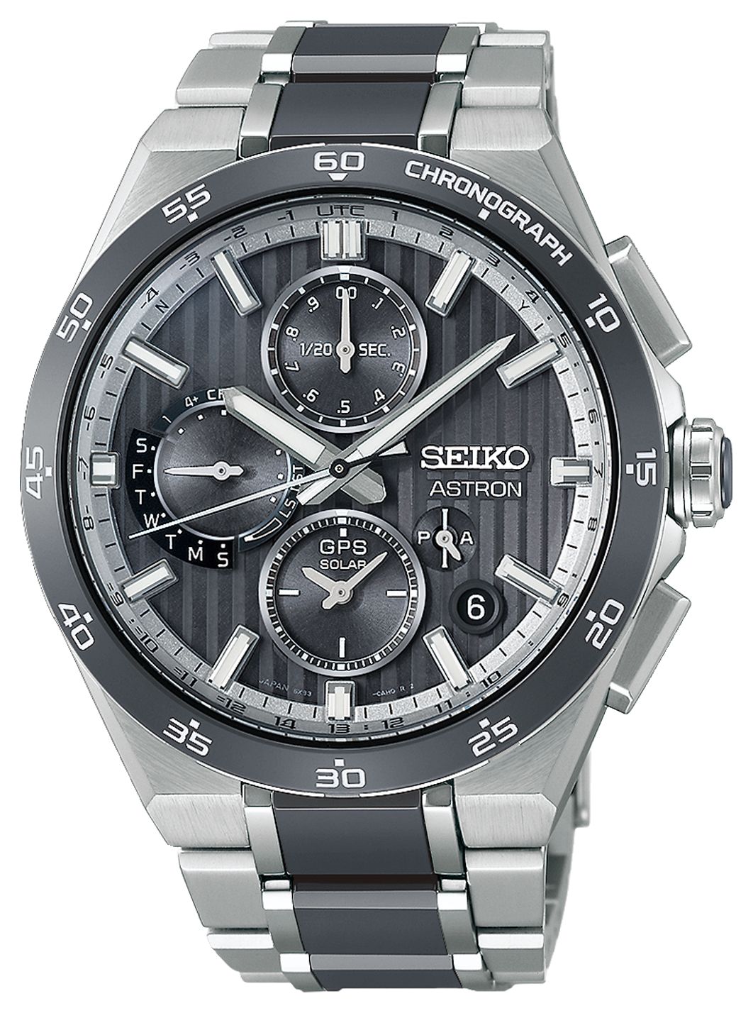 Seiko HAB007J1 Astron GPS Solar Dual Time Chronograph (43. Watch