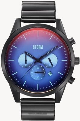 STORM Crusader Slate Blue Stainless Steel Bracelet 47501/SL/B
