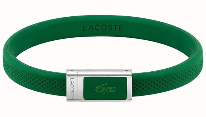Lacoste LACOSTE.12.12 Collection Silicone Bracelet Embellished with Petit Piqué Pattern 2040116