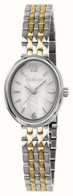 Radley Oval Three-Hand Quartz (21.5mm) Mother-of-Pearl Dial / Two-Tone Stainless Steel Bracelet RY4693