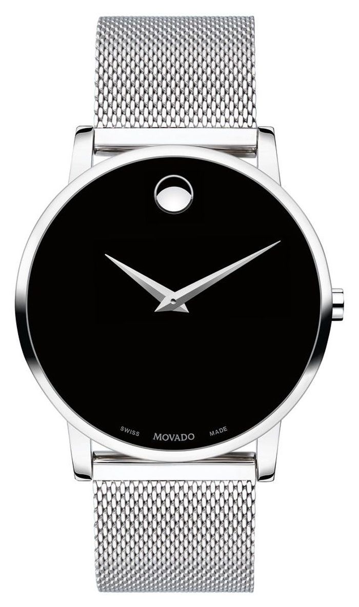 Movado 0607219 Men’s Museum Stainless Steel Mesh Braclet Watch