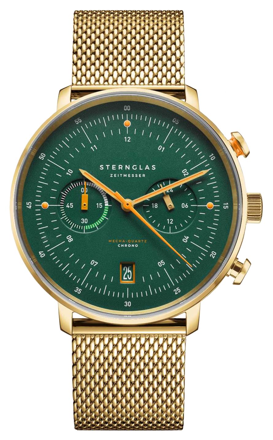 STERNGLAS S01-HCV22-MI05 Hamburg Mecha-Quartz Chrono Edition Watch